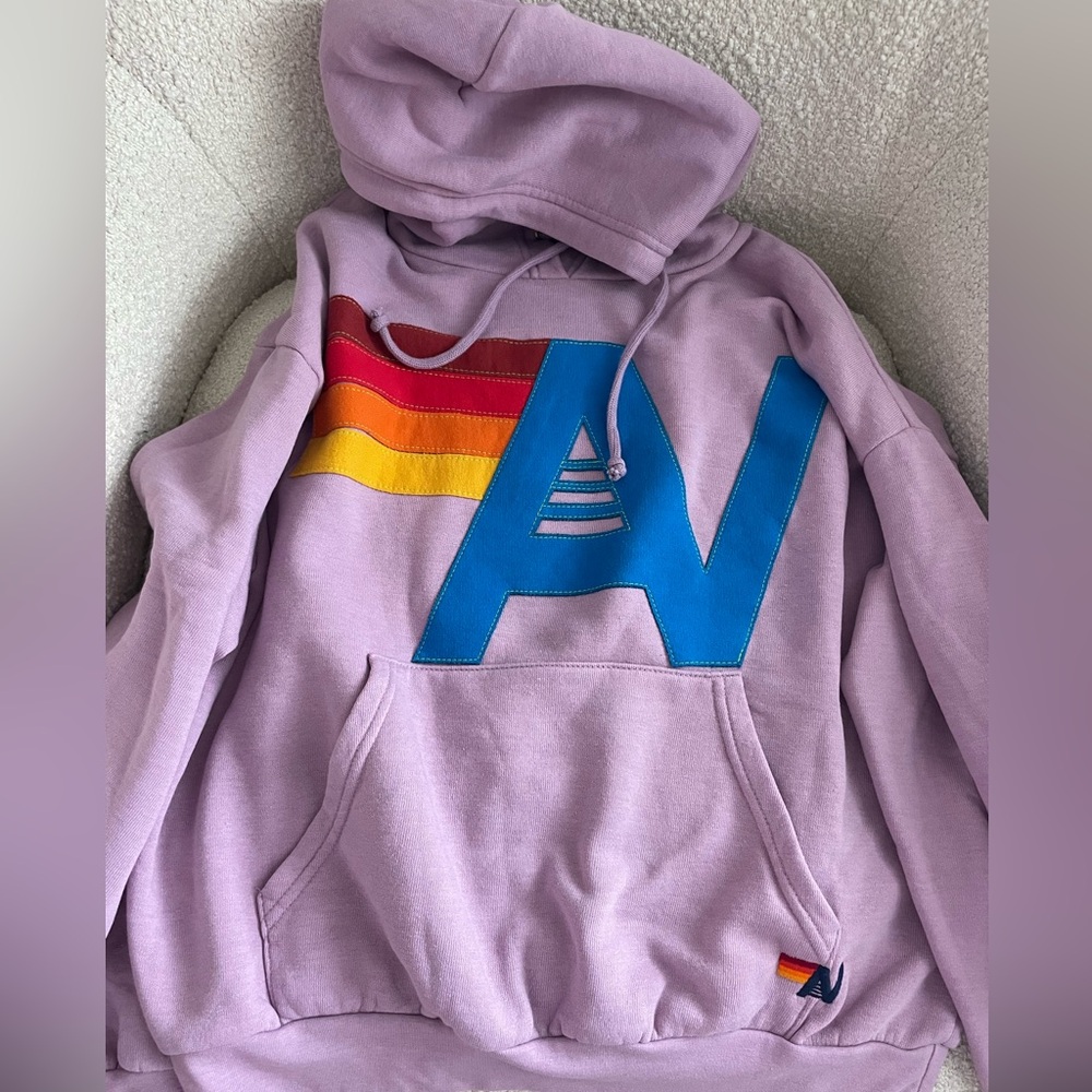 Aviator Nation Logo Stitch Hoodie